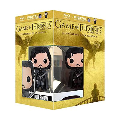 image Game of Thrones (Le Trône de Fer) - Saison 5 - Edition limitée inclus un Funko Pop! - Blu-ray - HBO [+ figurine Pop! (Funko)]