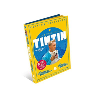 image Tintin, coffret de 2 films - Les Oranges Bleues et Le Mystère de la Toison d'Or - Coffret DVD [Édition Collector - Boîtier Mediabook]