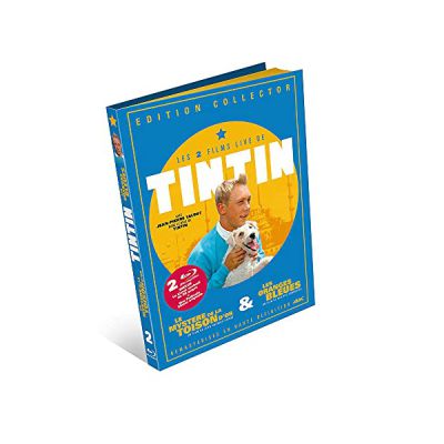 image Tintin, coffret de 2 films - Les Oranges Bleues et Le Mystère de la Toison d'Or - Coffret Blu-Ray [Édition Collector - Boîtier Mediabook]