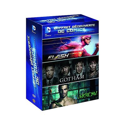 image Coffret découverte DC Comics, l'intégrale des premières Saisons : Flash + Gotham + Arrow