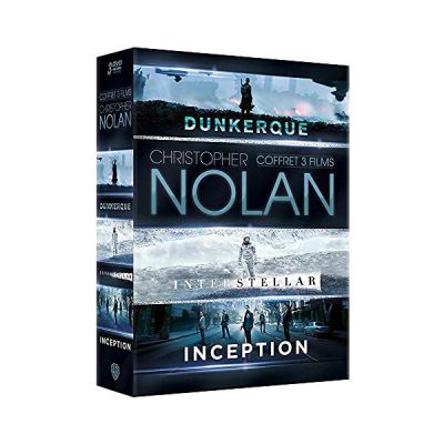 image Christopher Nolan - Coffret 3 Films : Inception + Interstellar + Dunkerque [DVD]