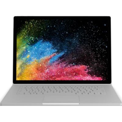 image Microsoft Surface Book 2, 15" Argent (Core i7, 16Go de RAM, GPU 1To, Windows 10 Pro) - Clavier AZERTY Français