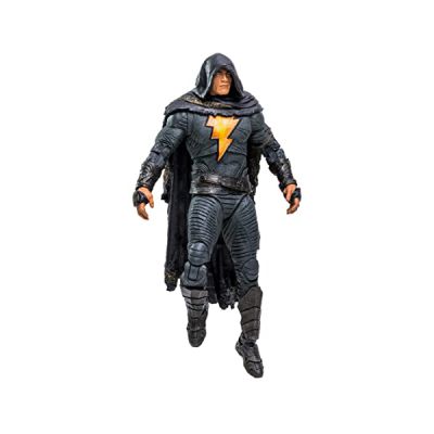BANDAI - DC Black Adam - Figurine McFarlane 17cm - Black Adam (Costume avec Cape) - TM15261