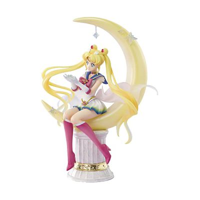 image TAMASHII NATIONS Figura Figuarts Zero Chouette Bright Moon Legendary Silver Crystal Super Sailon Moon 19cm