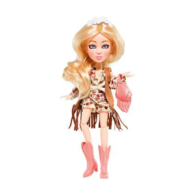 BANDAI YL30262 SnapStar - Mannequin 23 cm - Aspen - Poupée personnalisée avec Perruque et Application Gratuite pour créer et Partager Votre Propre Style