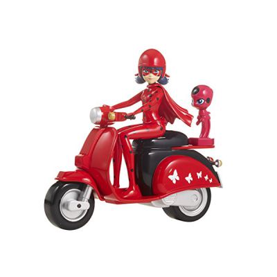 Bandai - Miraculous Ladybug - Ladybug et Son Scooter - véhicule - 39880