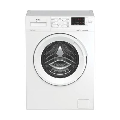 image Lave-linge frontal BEKO - WUE6612W1WBlanc - Racine > Accueil > Gros électroménager > Lave linge > Lave linge hublot Blanc