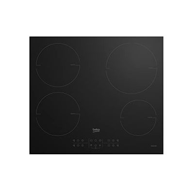 image Beko HII64200MT plaque Noir Intégré (placement) 60 cm Plaque avec zone à induction 4 zone(s)