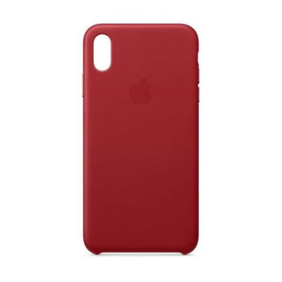 image Apple Coque en cuir (pour iPhone XS Max) - (PRODUCT)RED