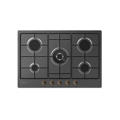 image Plan de cuisson à gaz 5 feux 75 cm Noir