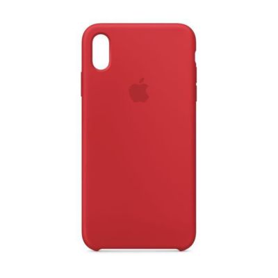 image Coque en silicone pour iPhone XS Max - (PRODUCT)RED