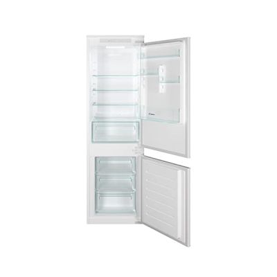 image Candy CBL3518EVW Réfrigérateur encastrable - Combiné, Deux portes, Total No Frost, 263L, Partie congélateur en bas