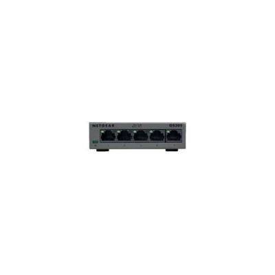 image NETGEAR GS305-100PES Switch 5 Ports Gigabit Métallique 10/100/1000 mbps pour une Connectivité Simple et Abordable pour les Petites Entreprises et les Bureaux à Domicile