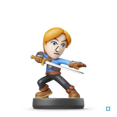 Figurine Amiibo Epeiste Mii Collection Super Smash Bros N°49