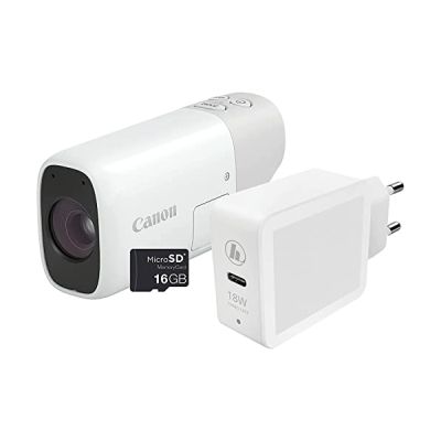 image Canon PowerShot Zoom Essential Kit blanc