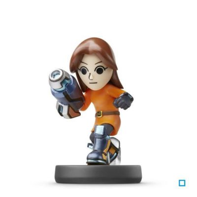 Figurine Amiibo Tireuse Mii Collection Super Smash Bros N°50