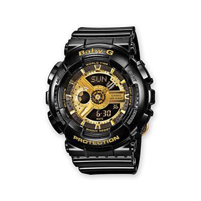 image Casio Femmes Analogique-Digital Quartz Montre avec Bracelet en Plastique BA-110-1AER
