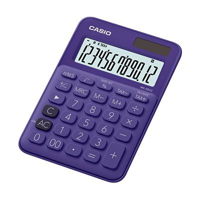 image Casio MS 20UC PL Calculatrice de Bureau Violet