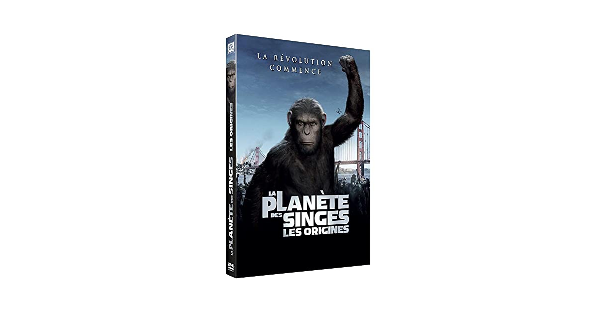 Comparer les prix : La Planète des Singes : Les origines [DVD