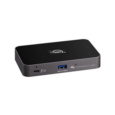 image OWC Thunderbolt Hub Station d'accueil Gris/Noir Thunderbolt 4, USB-A