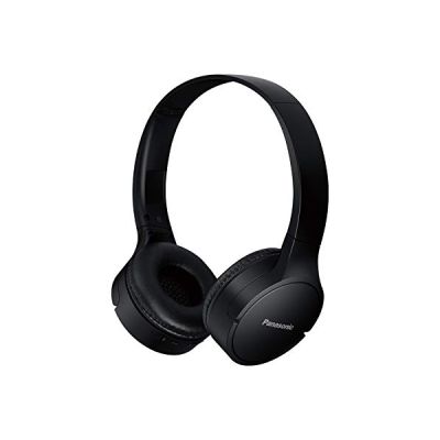 image Panasonic Casque Bluetooth RB-HF420BE-K (on-Ear, Quick Charge, jusqu'à 50 h d'autonomie, Casque léger, Commande vocale) Noir