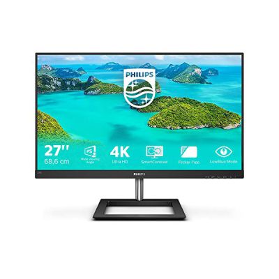 image Philips Monitors Écran 27 pouces 278E1A 68 cm (HDMI, DisplayPort, 3840x2160, 60 Hz, temps de réponse 4 ms) noir
