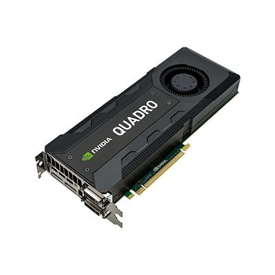 image PNY NVIDIA QUADRO K5200 Carte Graphique Professionnelle 8 Go GDDR5 PCI-Express 4K 2 x DP + 2 x DVI + Stereo (VCQK5200-PB)