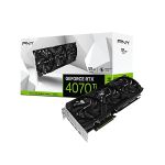 image produit PNY GEFORCE RTX 4070Ti 12GB Verto DLSS 3 Triple Fan Carte Graphique