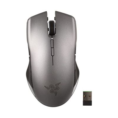 image Razer Lancehead Wireless - Haute Performance sans Fil dans la qualité de Jeu - Capteur Optique précis - Technologie de fréquence adaptative - Souris de Jeu pour gauchers et droitiers