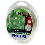 image produit Philips 12972LLECOS2 Lot de 2 ampoules de phare LongLife EcoVision H7