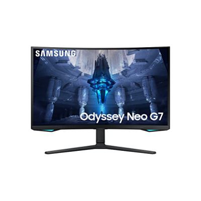 image Samsung Odyssey Neo G7 - G75NB 32'' 165Hz 32'', UHD 4K 3840x2160, 165Hz, VA - MiniLED 1ms, 1000R, 350cd/m2, 1000000:1, H/I/Pivot/Orientable, Cable(s) DisplayPort
