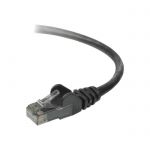 image produit BELKIN Cordon de raccordement High Performance - RJ-45 (M) pour RJ-45 (M) - 1 m - UTP - CAT 6 - Noir