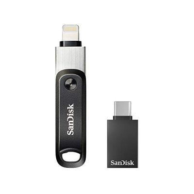 image Clé Sandisk 256 Go iXpand Go, USB-A vers USB-C