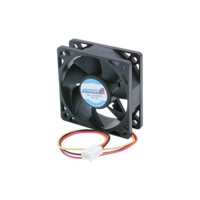 image STARTECH Ventilateur PC à Double Roulement à Billes - Alimentation TX3 - 60 mm - 60 mm - 1 - 21,5 CFM - 28 dB(A) Bruit