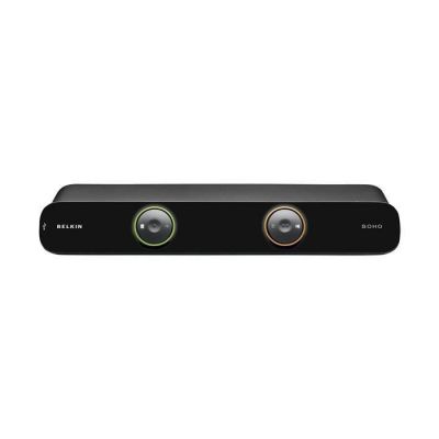 image Belkin F1DD102Lea- Switch KVM de Bureau SOHO 2 Ports (USB, DVI, Hub USB Intégré)