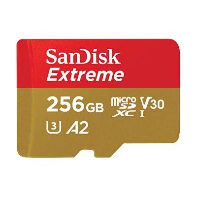 image SanDisk 256 GB MicroSDXC Extreme 190MB/130MB Card Only - Extended Capacity SD (MicroSDHC)