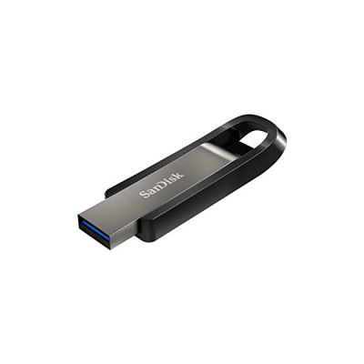 image SanDisk Extreme Go 256 Go Clé USB 3.2 de type-A offrant des vitesses allant jusqu'à 400 Mo/s en lecture et jusqu'à 240 Mo/s en écriture