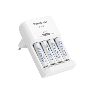 image Panasonic Eneloop Basic Chargeur BQ-CC51 INCL. 4xAA K-KJ51MCD40E