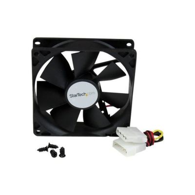 image STARTECH Ventilateur pour PC à Deux Roulements à Billes - Connecteur LP4 - 92 mm - 1 - 1 x 39,3 CFM - 26 dB(A) Bruit