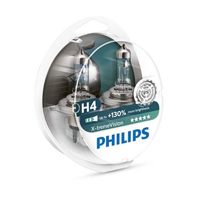 image Ampoule halogène Philips H4 12 V 1 paire P43t