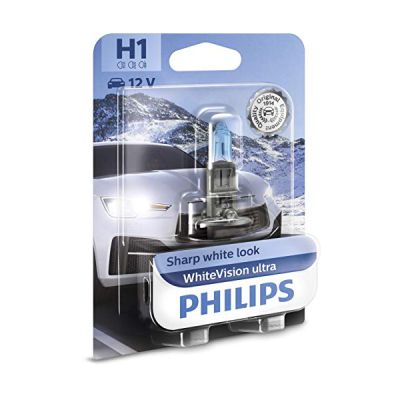 image Philips WhiteVision ultra H1 lampe pour éclairage avant, blister de 1 Blanc