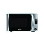 image produit Candy CMXC25DCS - Micro Ondes Combiné 25L, Puissant 2500W & Puissance Gril : 1000W, 5 Niveaux puissance, 10 Menus Automatiques, Fonction Silence & Eco, Nettoyage Facile, Cuisson Express, Silver