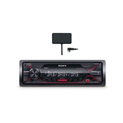 image Sony DSX-A310KIT Autoradio avec réception Dab/Dab+/FM et antenne Dab Incluse, AUX et USB pour iPhone et iPod, Android Music Playback, Puissance 4x55 W, Fichier FLAC