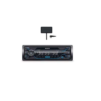 image Sony DSX-A510KIT Autoradio avec Réception Dab/Dab+/FM et Antenne Dab Incluse, Dual Bluetooth, NFC, Siri Eyes Free, AUX et USB pour iPhone et iPod, Android Music Playback, Puissance 4x55 W, Fichier