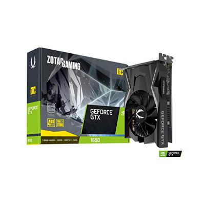 image Zotac Carte Graphique Nvidia GeForce GTX 1650 OC 4Go GDDR6