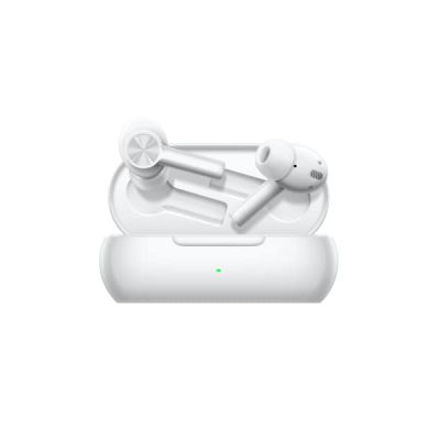 image OnePlus Buds Z2 - Ecouteurs sans fil à réduction du bruit avec 38 heures d'autonomie max et prise en charge Dolby Atmos - Pearl White [Version FR]