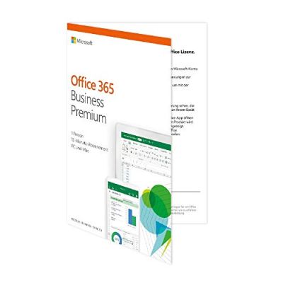 Microsoft Office 365 Business Premium Licence d'abonnement (1 an) 1 utilisateur téléchargement ESD Revente nationale,…