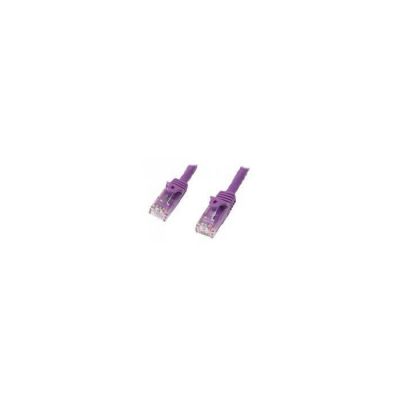 image STARTECH Câble réseau Cat6 Gigabit UTP sans crochet de 15m - M/M - Violet