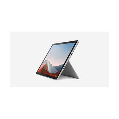 image Microsoft Surface Pro 7+ 1000 Go 31,2 cm (12.3") 11e génération de processeurs Intel Core i7 32 Go Wi-FI 6 (802.11ax) Windows 10 Pro Platine Noir