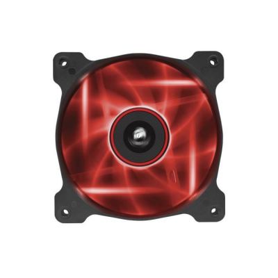 image Corsair AF120 LED Quiet Edition 120mm Haut Débit LED Ventilateur de Boitier (Single Pack) Rouge